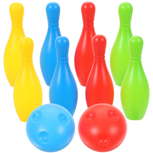 Bowling Set Toys Includes Balls Indoor and Outdoor Bowling Game